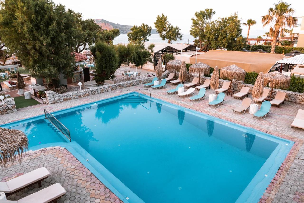 Troulakis Beach Hotel Агия-Марина Экстерьер фото