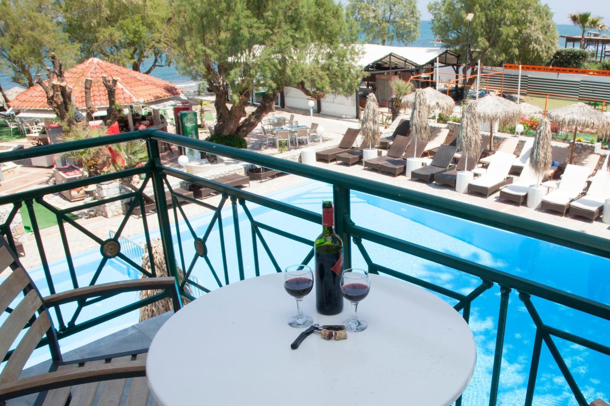 Troulakis Beach Hotel Агия-Марина Экстерьер фото